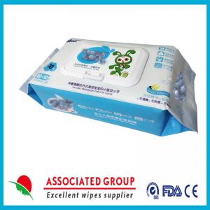 China Nonwoven Fabric Baby Wipes No Bleach For Sensitive Skin Chemical Free wholesale
