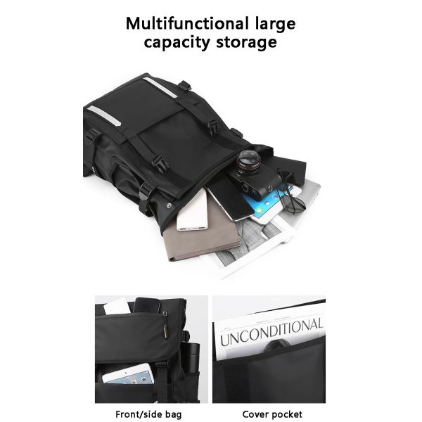 Sympathybag wholesale new trend men laptop backpack Unisex casual oxford travel shoulder bag college student school bag