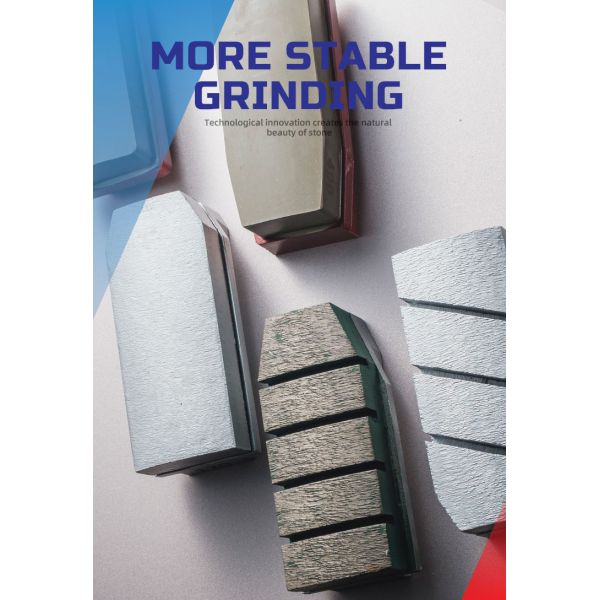 40mm Height Buff Fickert For Granite 12/15/20mm Working Layer