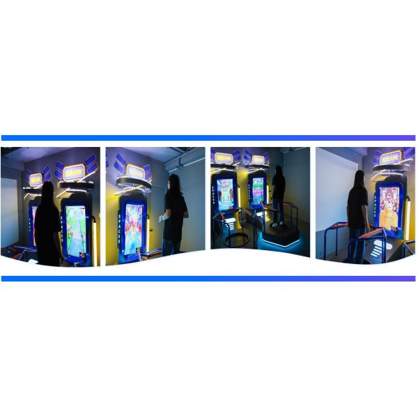 Plug And Play Interactive Trampoline 942x530mm Display Interactive Gaming System