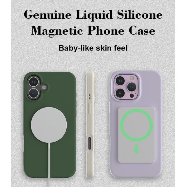 Original Hard Magsafe Silicone Phone Case Customized For IPhone 14 13 12 Pro Max