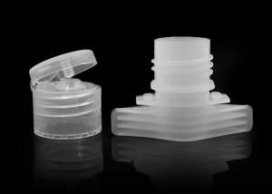 China Plastic Spout Closure With 20-410 Flip Top Lids For Shampoo Compound Bags wholesale