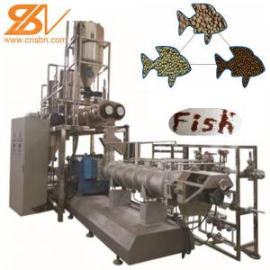 China 2-3t/H Pellet Sinking Fish Feed Extruder Machinery Plant 2000-20000 kg Weight wholesale