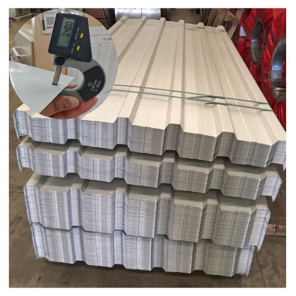 Customized PPGI Corrugated Roofing Sheet Z30 - Z40 PPGI Colour Coated Sheet