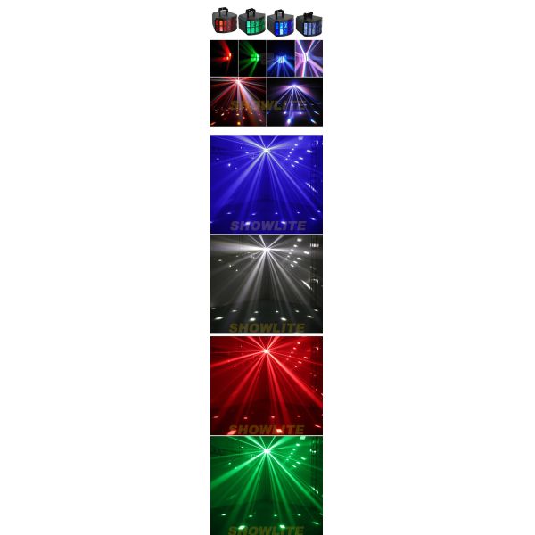 Lightweight Portable LED Stage Effect Light 20 Times / Sec Strobe 1/3/11CH
