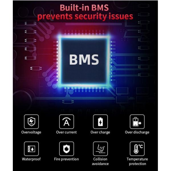 Silver Fish Electric Vehicle Battery Pack 48V 10.4Ah 800 Times