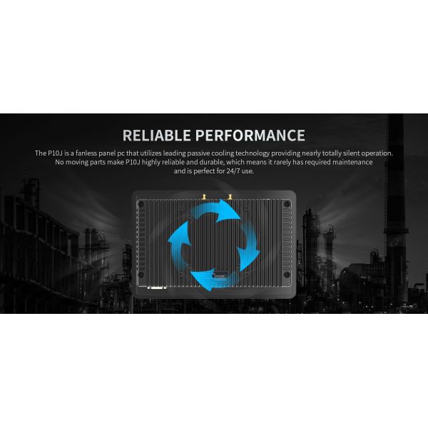 -20 °C to 60 °C ONERugged P10J 10 Inch Touch Screen Panel PC for Extreme Environments