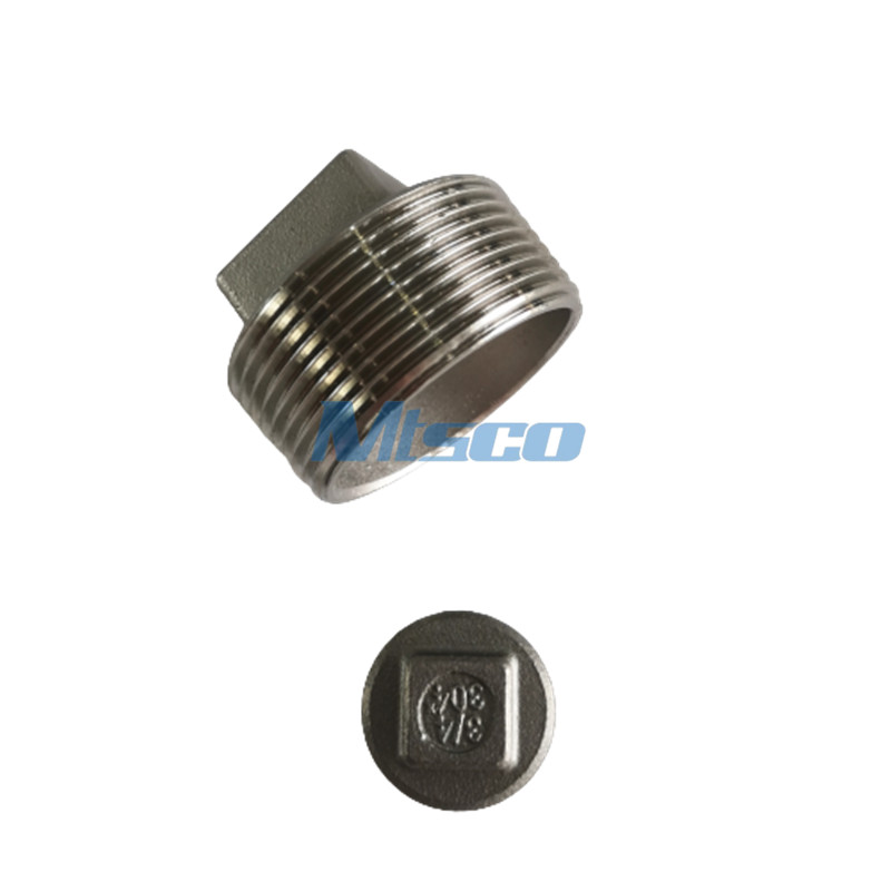 China Square Male Threaded Plug A P Surface For Water Transportation wholesale