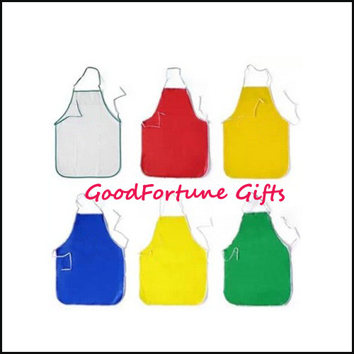 Quality Kitchen Stain Resistant Apron Coloured PVC Waterproof For Adults Ease Of Movement for sale