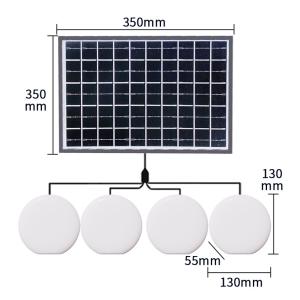 China Emergency Flashing Solar Camping Lights Portable 4pcs wholesale
