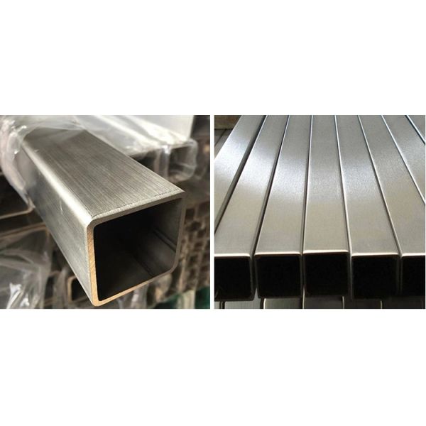 Hollow Section Square Stainless Steel Tube Pipe 201 304 8K 0.5-50mm