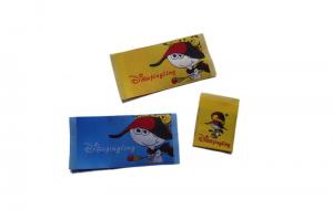 China Custom Woven Clothing Labels Fabric Labels Woven Tags For Kids Clothing Factory on sale