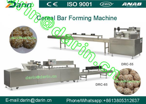 Quality Popped rice bar forming machine / processing Line with rectangular shape for sale
