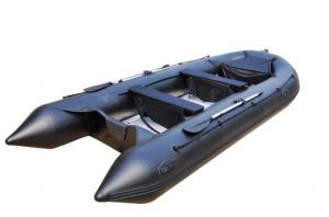 China Hypalon Rescue Inflatable boat Military Rubber Plastic Rib Boat Aluminium Floor wholesale