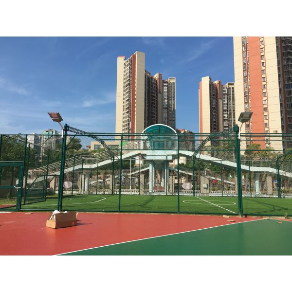 Led Solar Panel Street Lights Lithium Battery Integrated Decorative Light Controller 60w