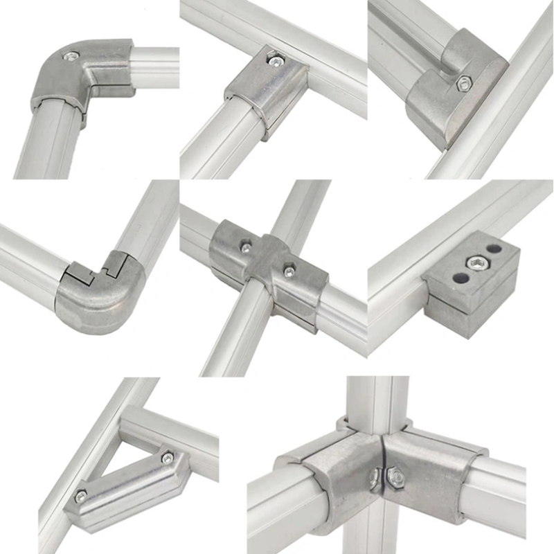 DYE28-13 28mm Lean Aluminum Pipe Joint Linear Motion Module Linear Guide Linear Rail