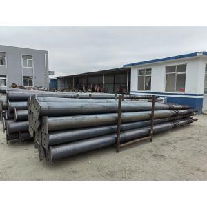 Construction Engineering Hot Dip Galvanized Round Pipe Helical Piles Q355