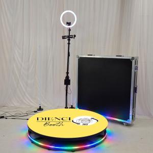 China Wedding Social Classic Metal 360 Selfie Booth Portable Slow Motion on sale
