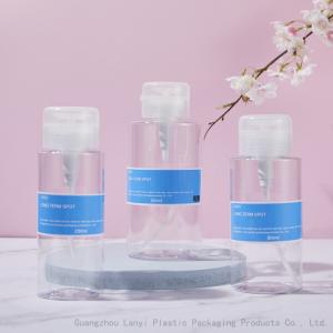 China Transparent Cylinder 250ml 500ml PET Plastic Bottle on sale