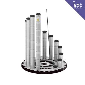 Buy cheap Indoor Climbing Wall for Kids with Adjustable Inclination from wholesalers