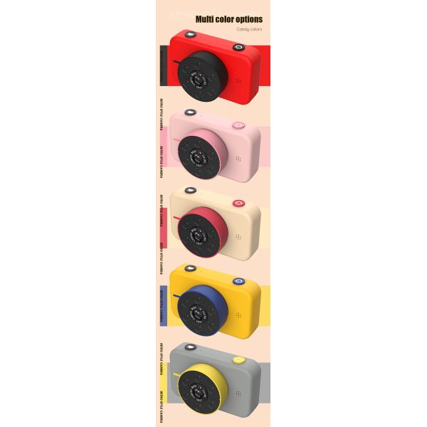 4K 32GB Durable Children Video Camera , Screen 2.4 Inches Toy Video Recorder