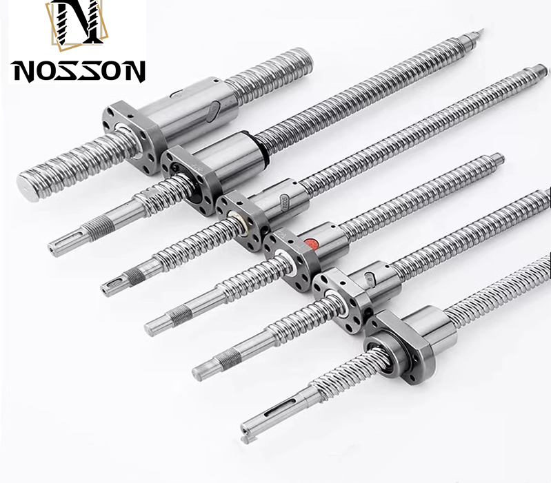 Flanged Single Ball Nut Ball Screw SFU 2005 2505 for Metric Measurement System Precision C3 C5 C7 Left Hand Thread HIWIN