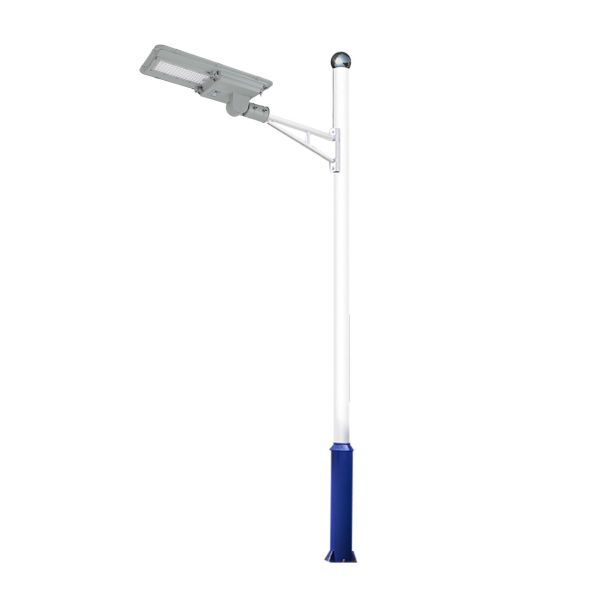 100W with pole integrated all in one solar led street light,solar street light led,integrated solar street light