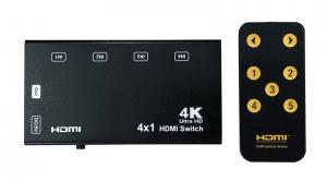 China 4K ultra HD  video quad splitter box (4x1 HDMI  3D frame video splitter/ video switcher) wholesale