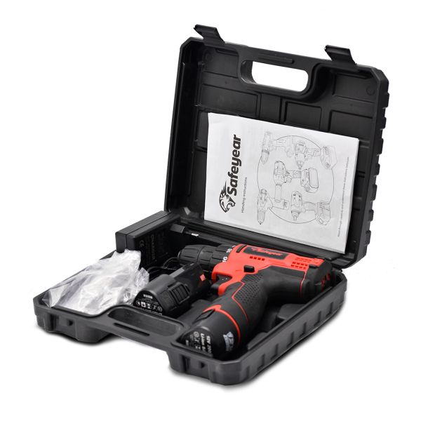 12V Cordless Hammer Drill And Impact Driver Double Speed 20V Hand Power Drill Combo Set