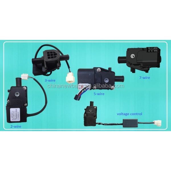 Bus Coach Vehicle AC Accessories Engine Air Damper Actuator For Rear Hvac