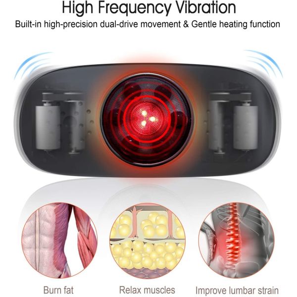 Infrared Red Light Belly Slimming Belt 24W Electric Belt For Weight Loss