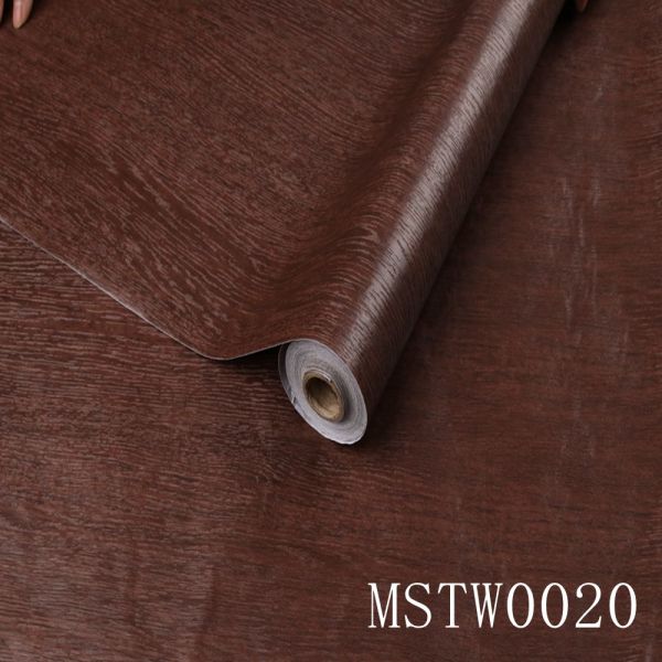 Waterproof Wood Stickers for Home Decoration Self-adhesive Door Wooden Wall Paper