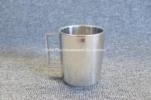 China Height 10cm Stainless Steel Coffee Tumbler 400ml for Beer Tea on sale
