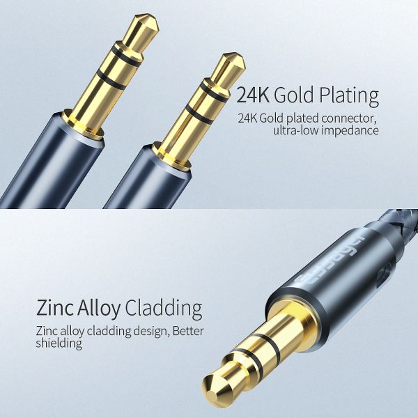 1.2M 3.5MM Male To Male AUX Audio Cables Headphone Extension Cable Ready Stock