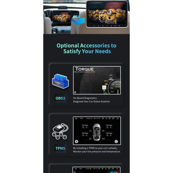 2Din Android Car DVD Multimedia Player For Toyota Camry 2008-2011 Car Android Stereo