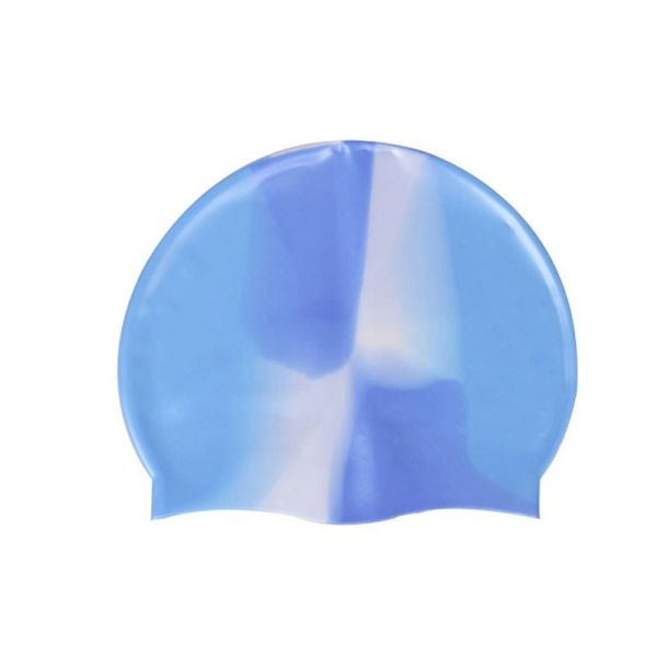Unisex Waterproof Silicone Swim Cap Durable Swimming Head Cap