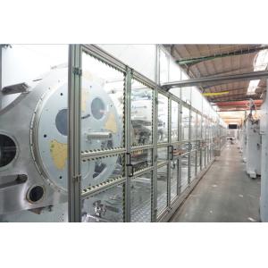 China Full Servo 600PPM Baby Diaper Machine With Stacker And Bagger wholesale