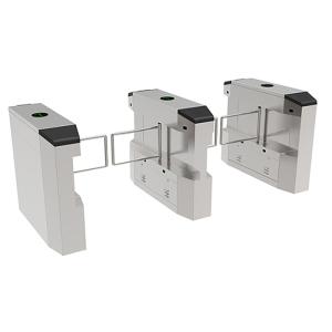 SUS304 Automatic Access Control Turnstile Gate With Card Reader