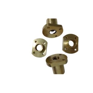 Customized CNC Machined Brass Parts , Precision Machining Metal Parts ANSI