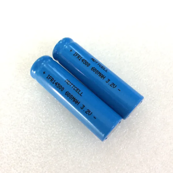 Lifepo4 Cells IFR14500 3.2V 600Mah Li-Ion Solar Battery