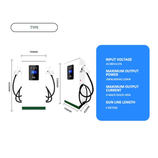 Fast Car EV Chargers 380V Charging Pile Company For Commercial