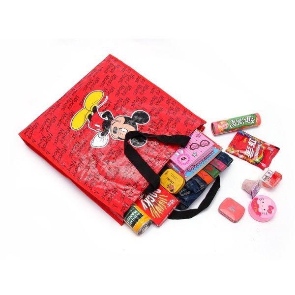 Laminated Recyclable Shopping Eco Promotional Tote PP Woven Bag