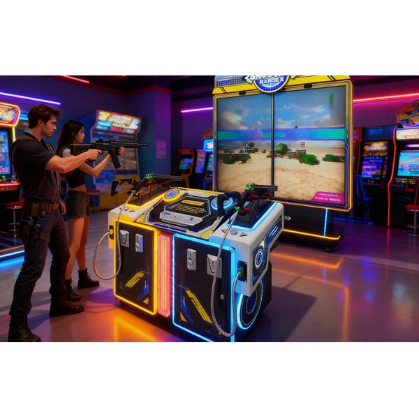 Funin VR Dynamic Shooting Game Simulator with High-Traffic and HD Screen Shooter