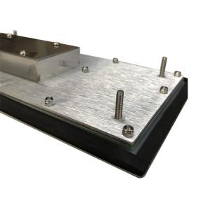 Customized Layout Industrial Metal Keyboard Brushed SS For Kiosk