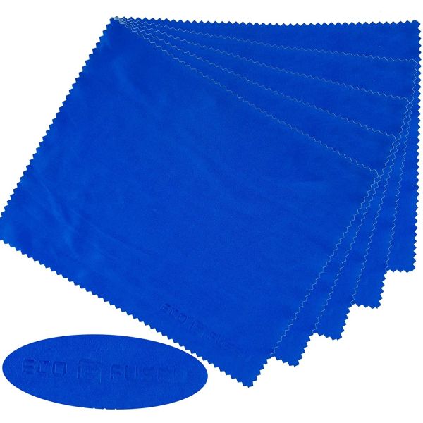 Square Antibacterial Microfiber Towel , Microfiber Cleaning Cloth For Phone