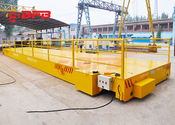 2019 factory custom design busbar powered railway transfer cart in production