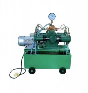China Hydraulic Pipe Test Bench Pipeline Pressure Testing Pump 4DSY 6.3MPa on sale
