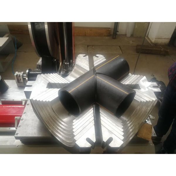 Automatic Fitting Welding Machine Termofusion 90mm Fabricating Elbow