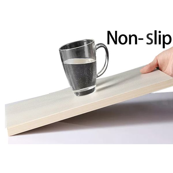 Blue Non-Adhesive Refrigerator Mat for Sustainable and Multi-Functional Kitchen Shelf