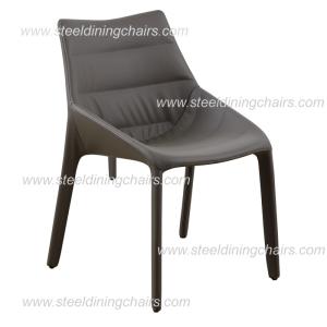 China Removable Cover Injected Sponge 82CM 60CM Stainless Steel Dining Chairs wholesale